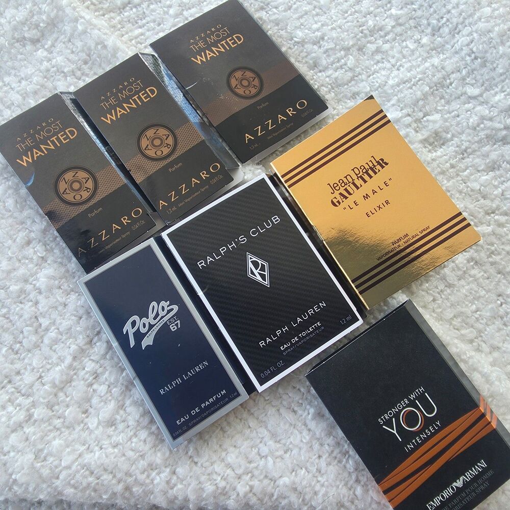 7 Male Fragrance Samples